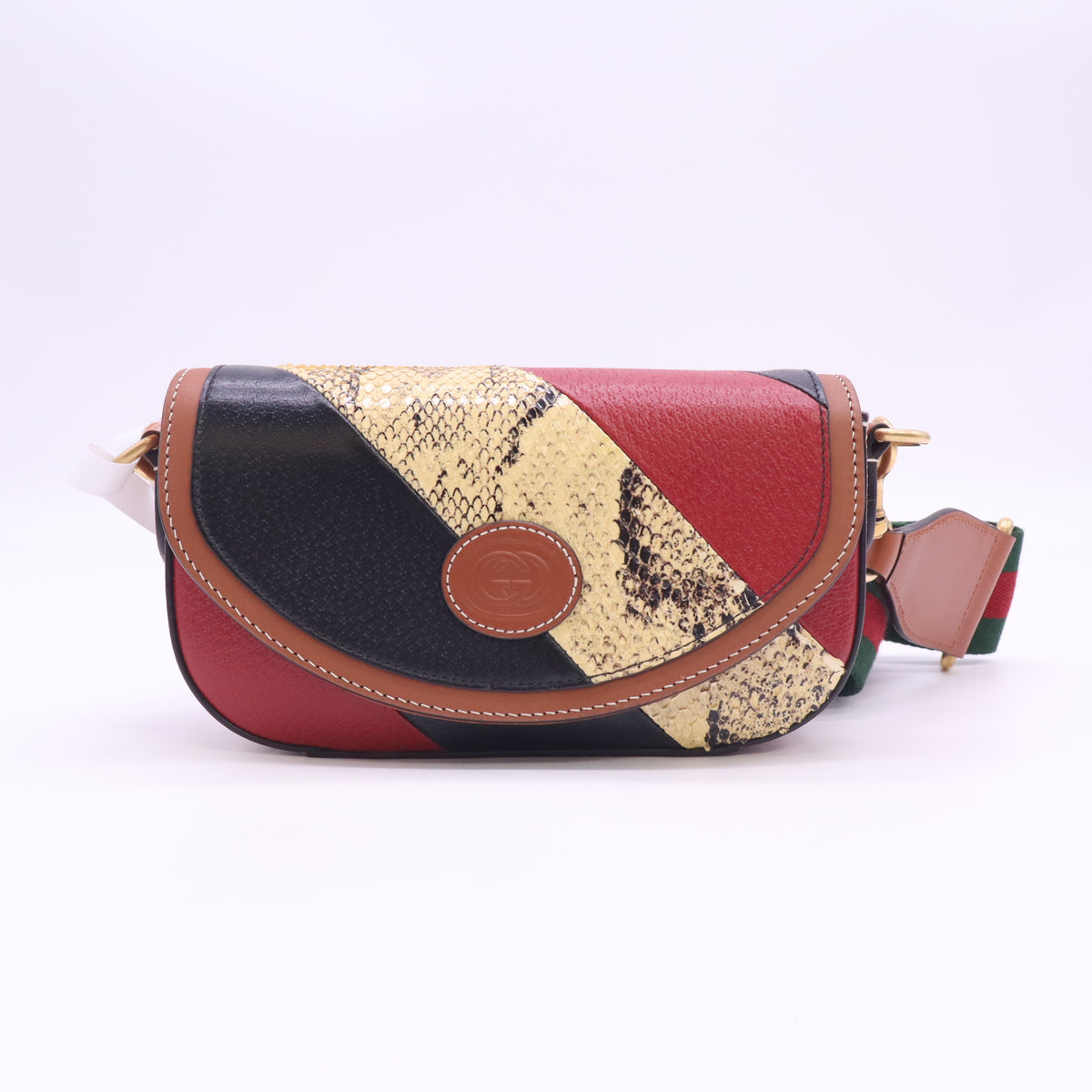 Gucci Dans Le Vert Leather Crossbody Bag Twins B24790