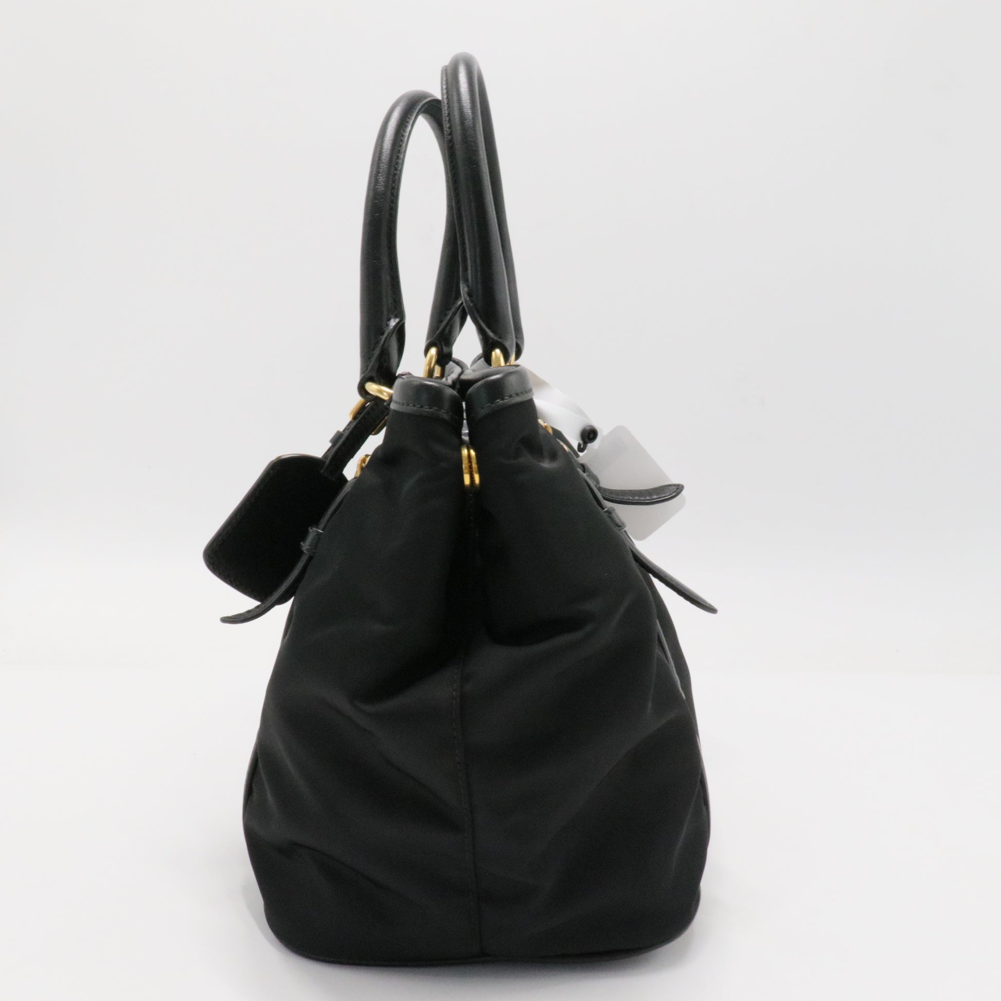 Convertible Belted Tote Tessuto