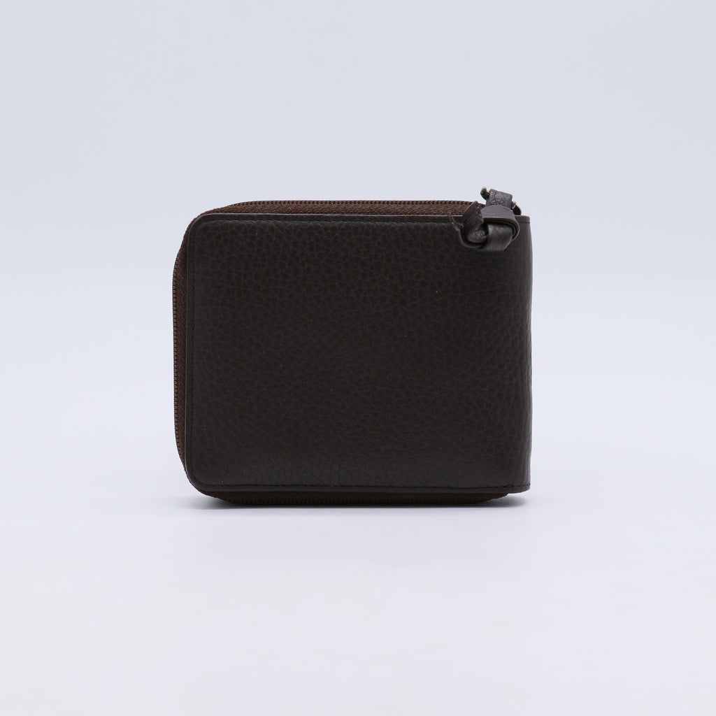 Men's Leather Zip-Around Wallet W21282