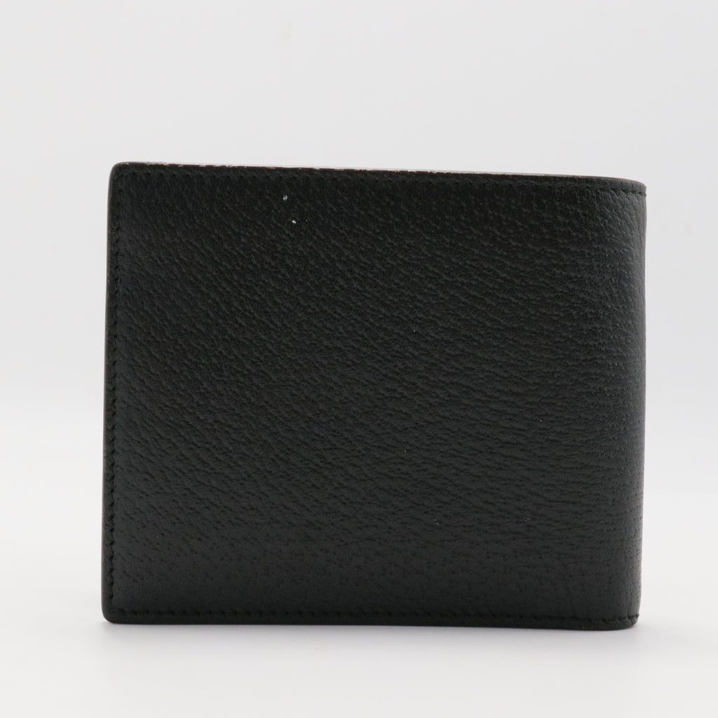 Animalier Leather Flap Wallet