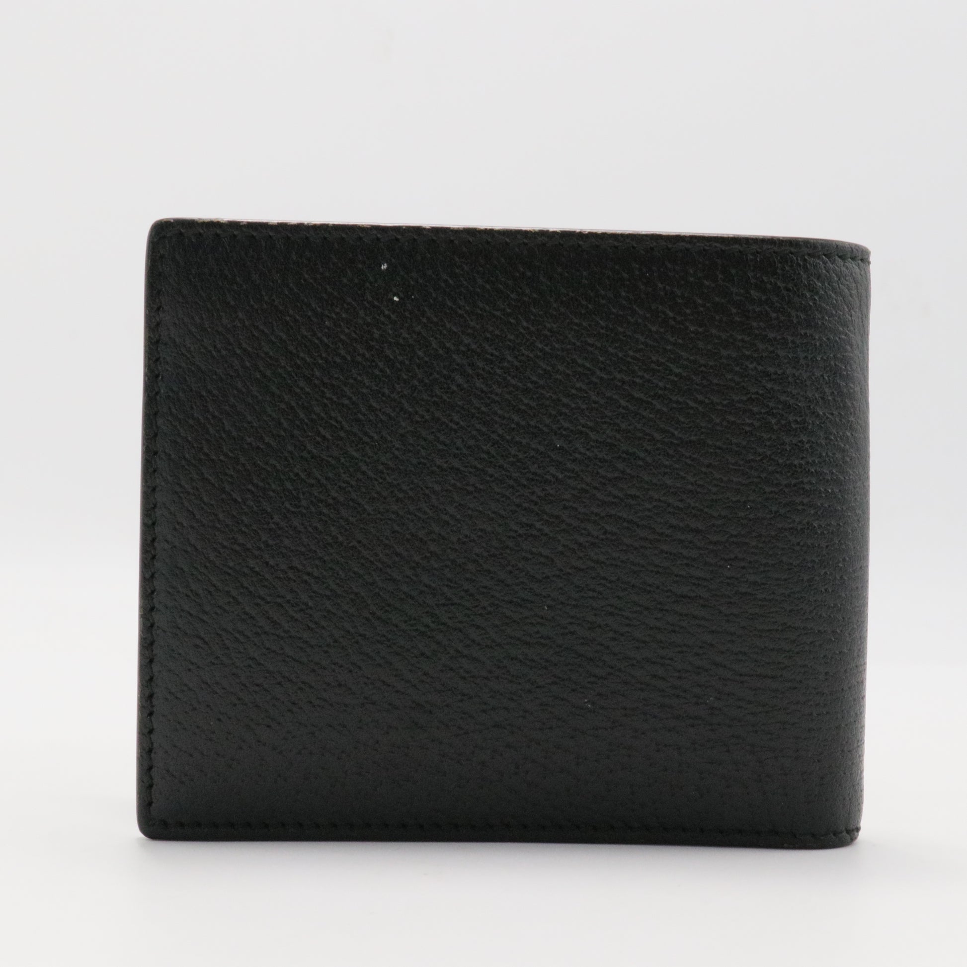 Animalier Leather Flap Wallet