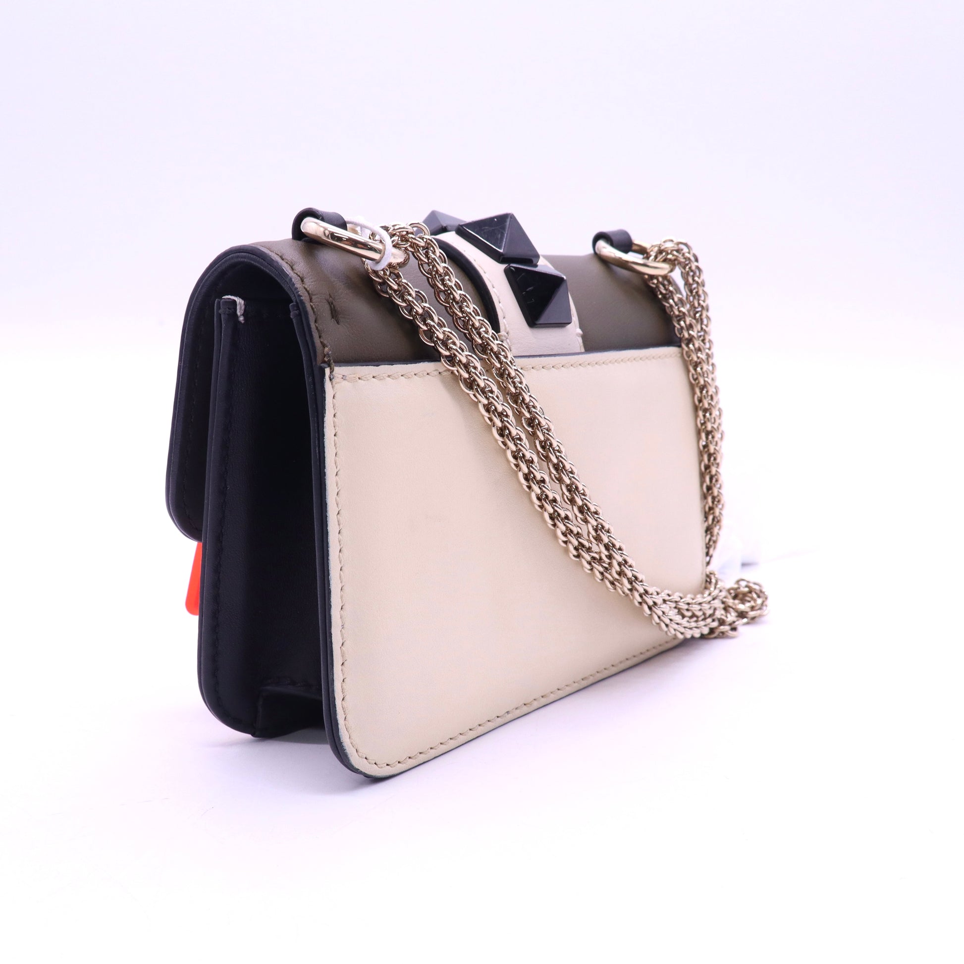Valentino Rockstud goam lock pink shoulder Bag twins B21722