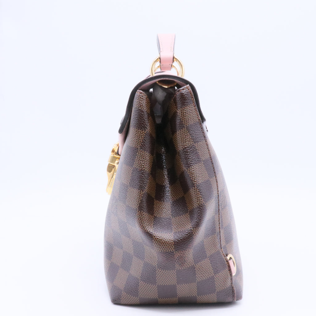 Clapton Backpack Damier and Leather