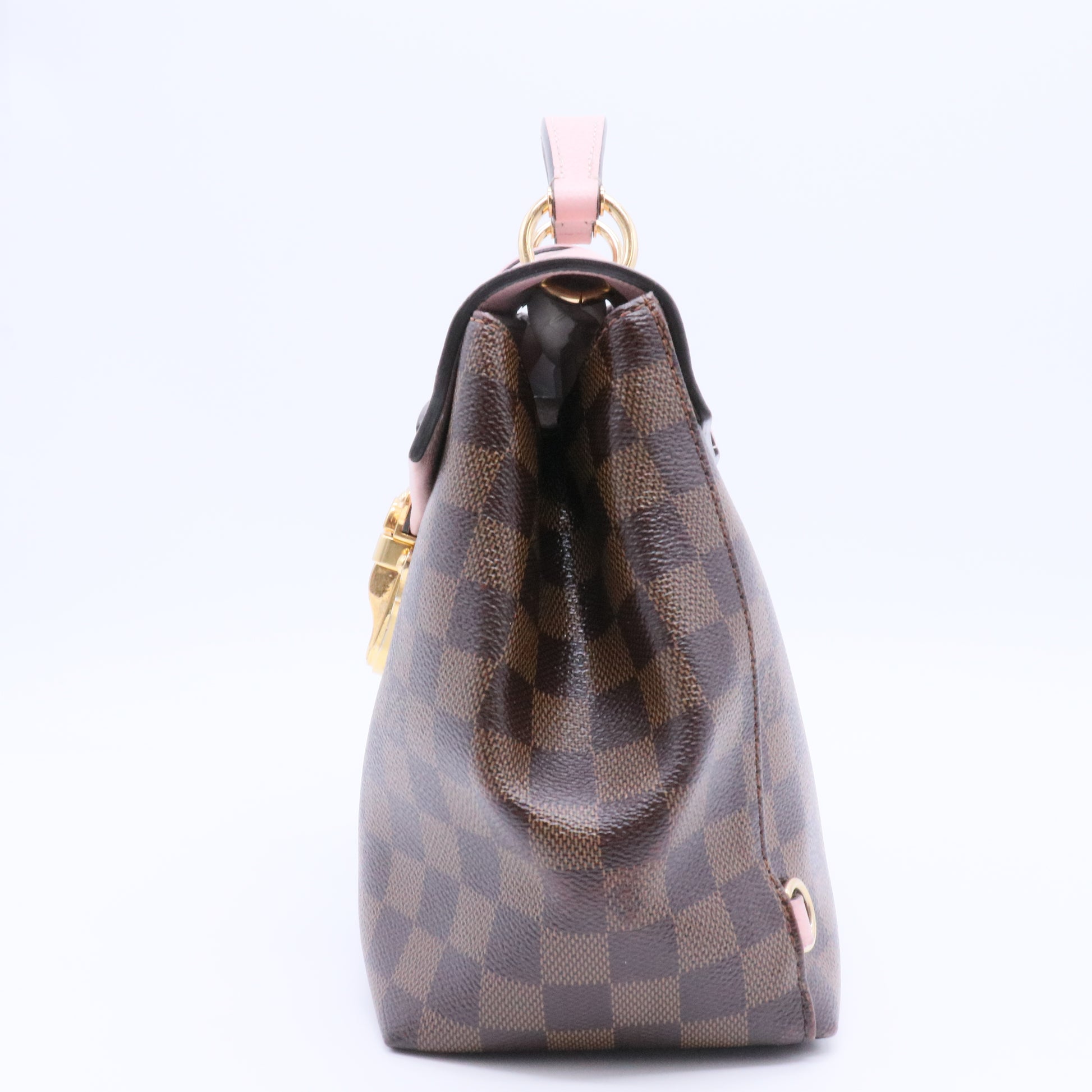 Clapton Backpack Damier and Leather