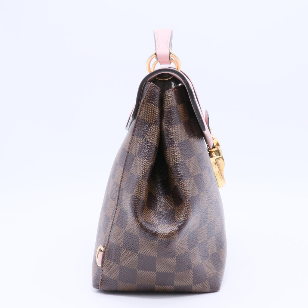 Clapton Backpack Damier and Leather