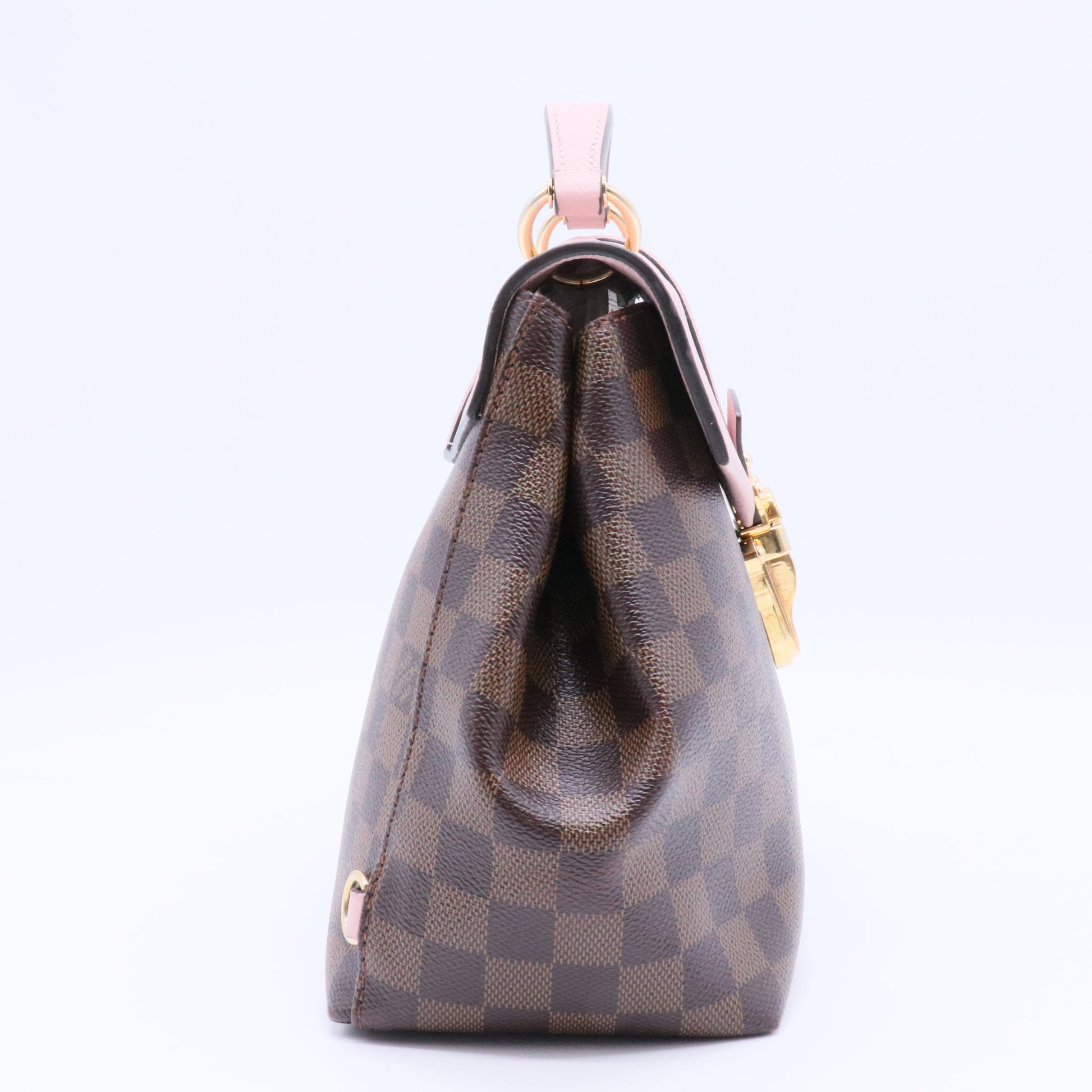 Clapton Backpack Damier and Leather