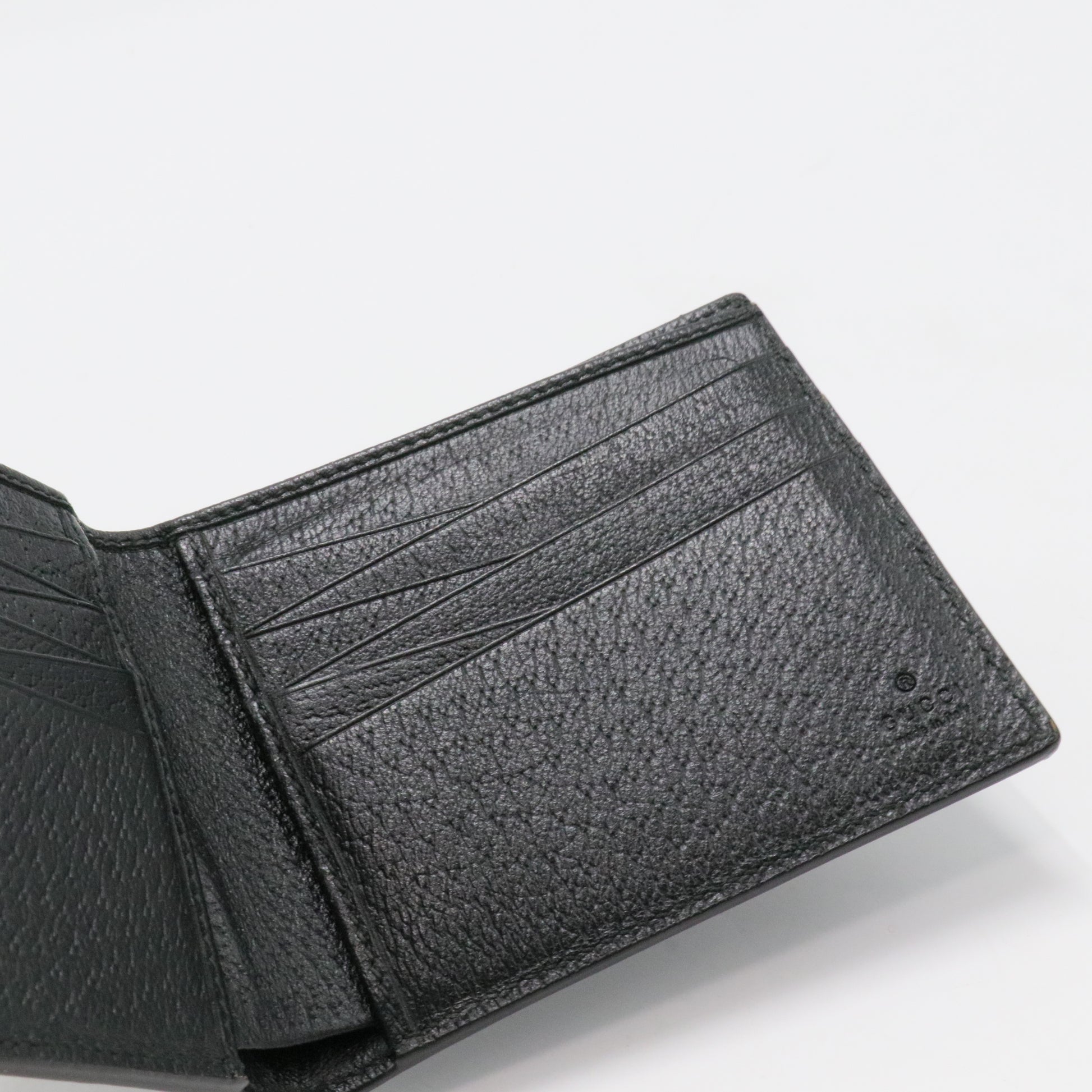 Animalier Leather Flap Wallet