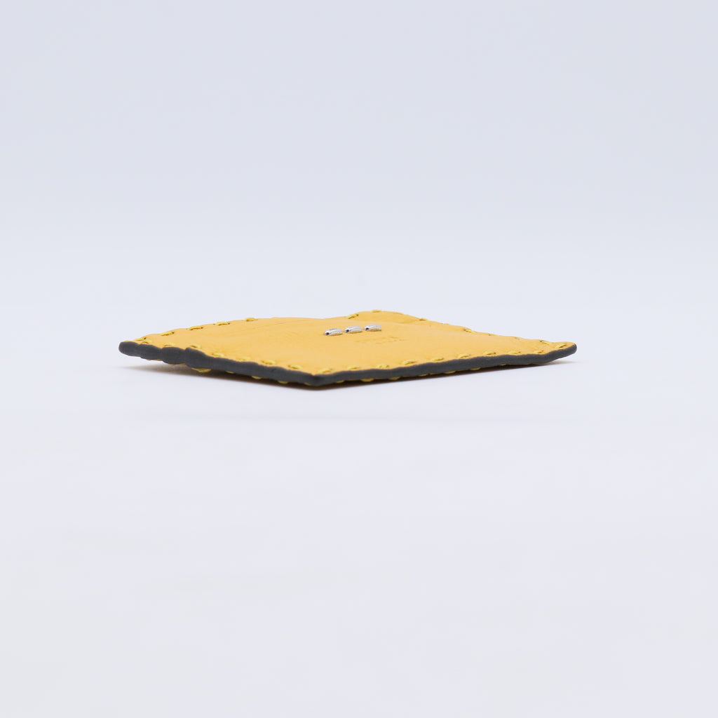 Fendi Cuoio Romano Leather Selleria Card Case W21301