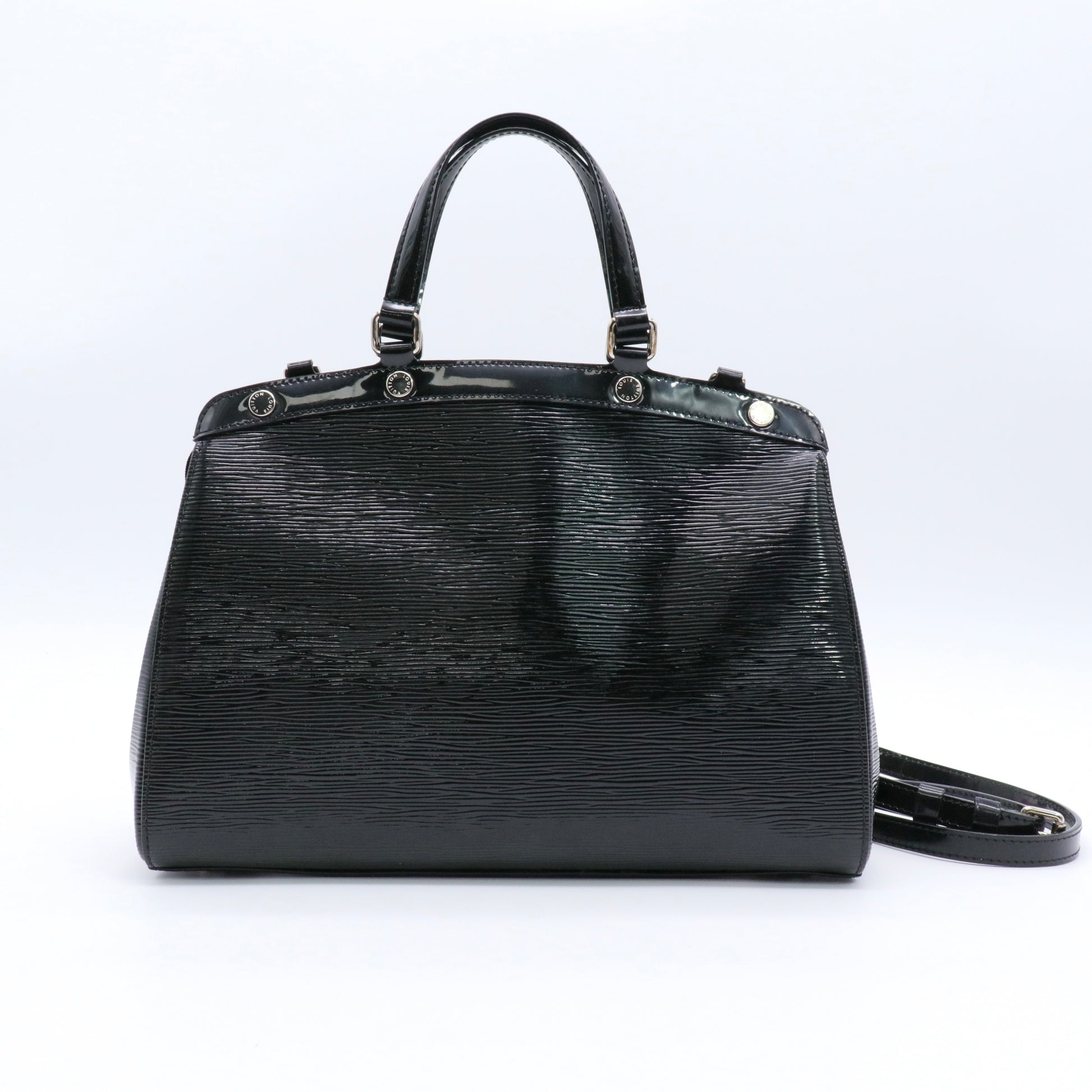 Brea Handbag Electric Epi Leather MM twins