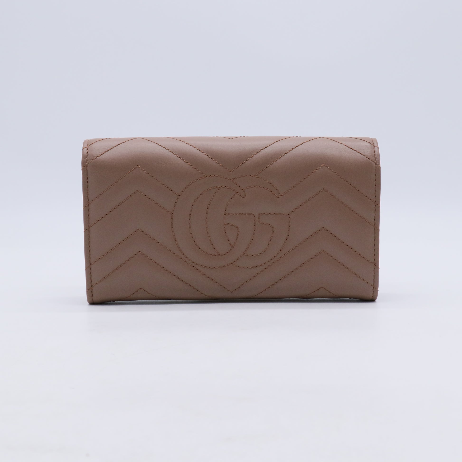 Gucci GG Marmont Matelassé Continental Wallet W21259