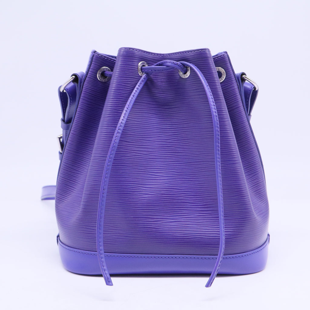 Purple Epi Leather Noe BB Bucket Bag B20780