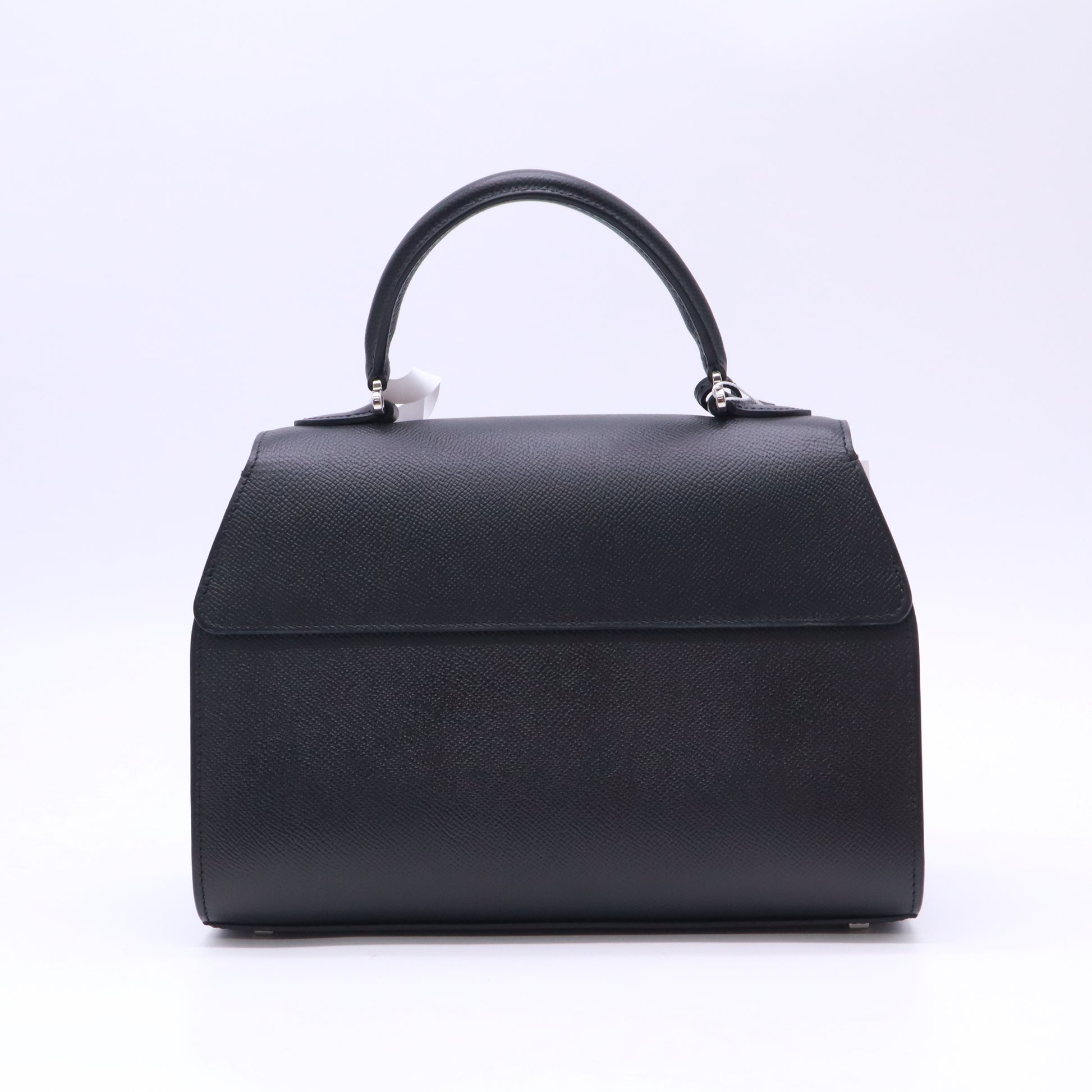Moynat Taurillon Blush Rejane MM Black  Twins B23620