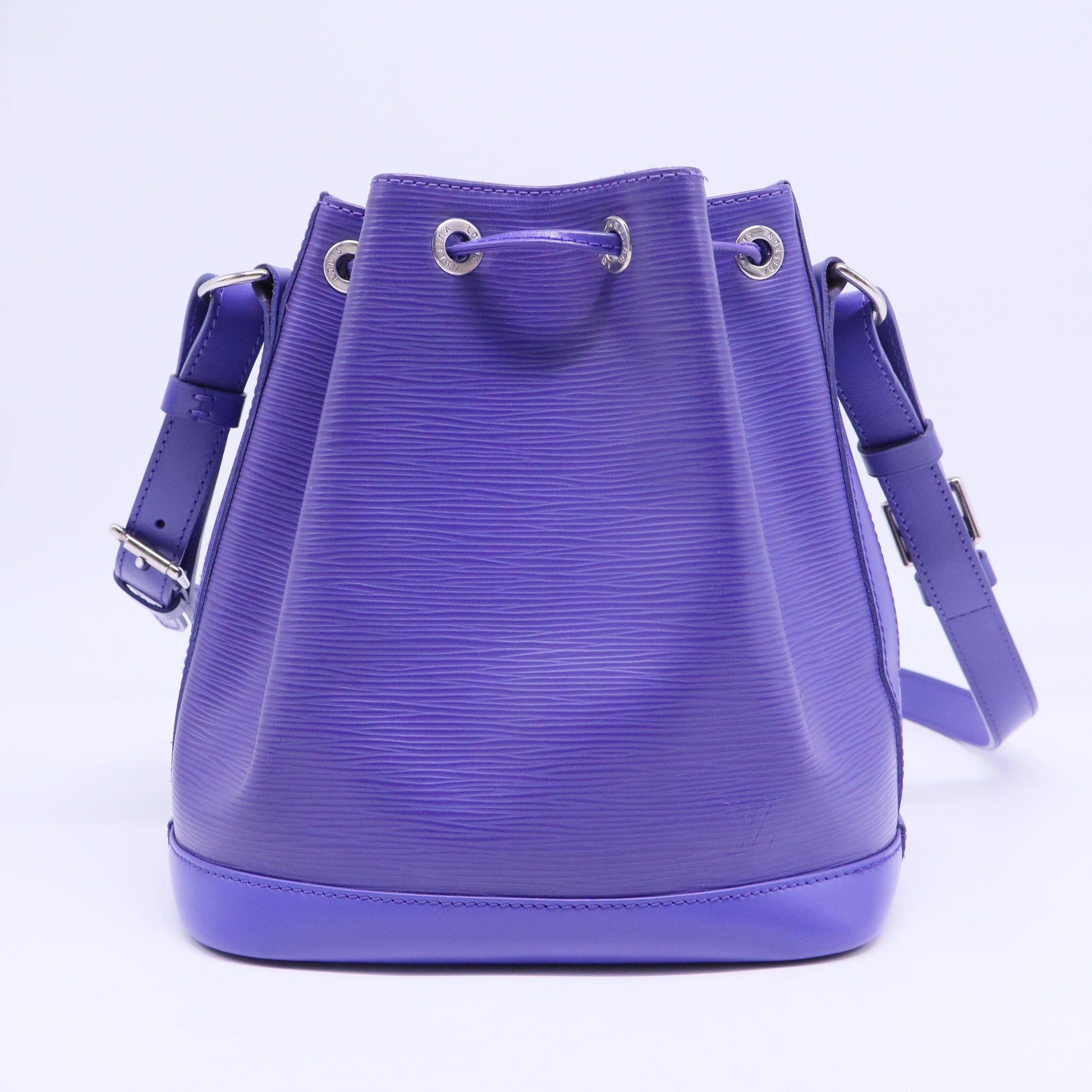 Purple Epi Leather Noe BB Bucket Bag B20780