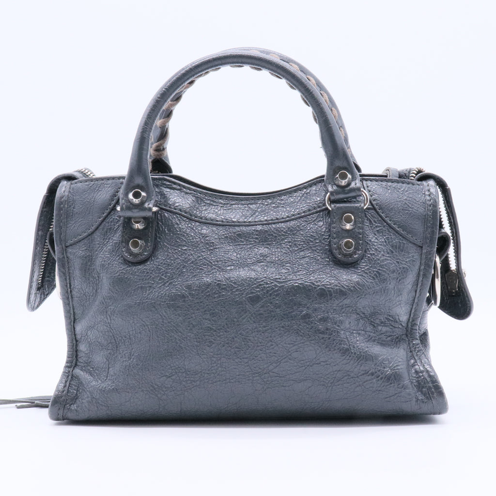 City Classic Studs Bag Leather Mini Twins