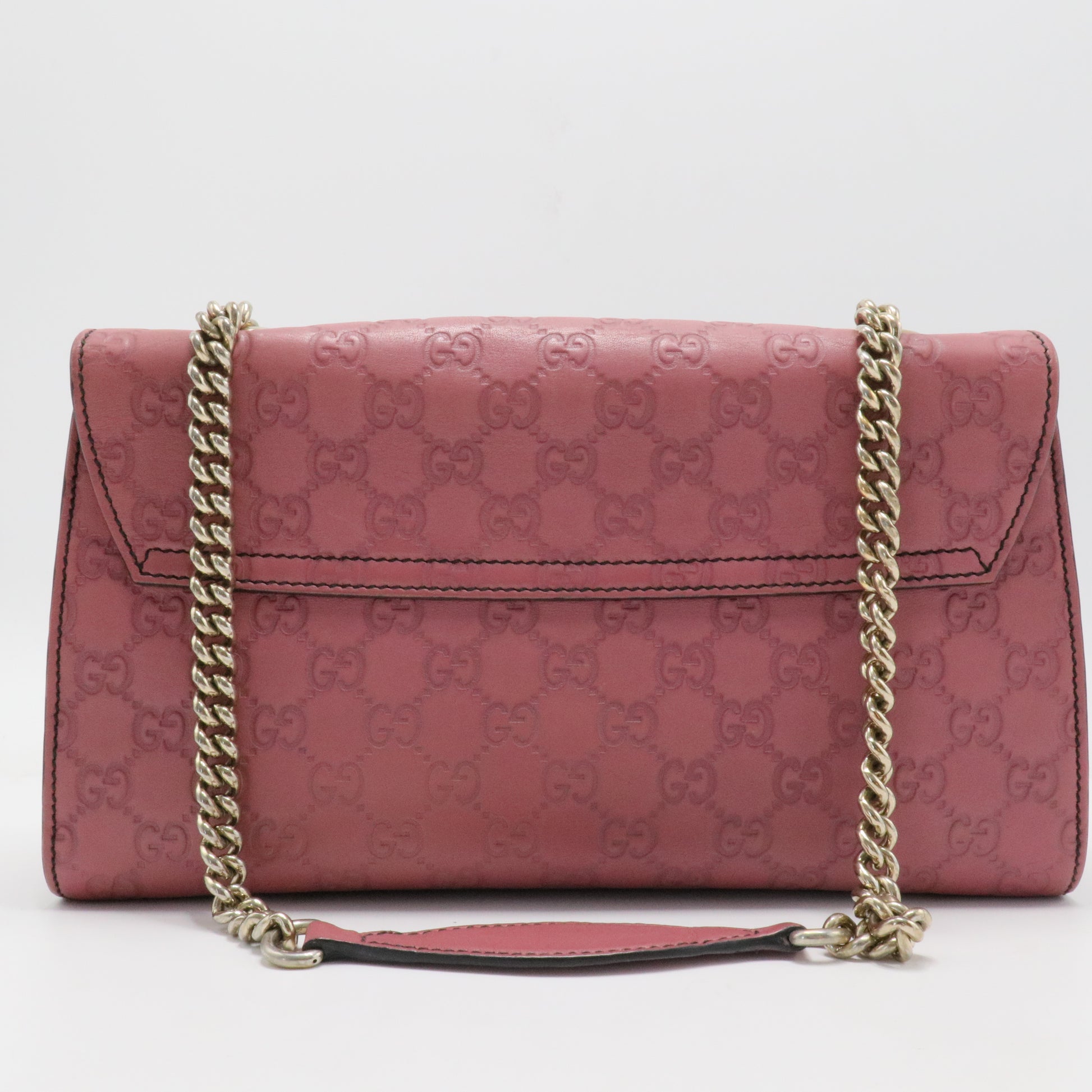 Emily Chain Flap Bag Microguccissima Leather Medium