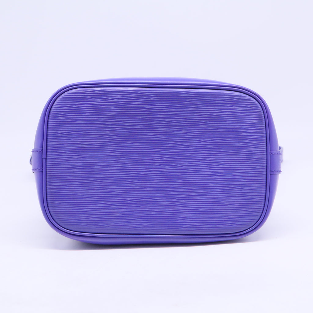 Purple Epi Leather Noe BB Bucket Bag B20780