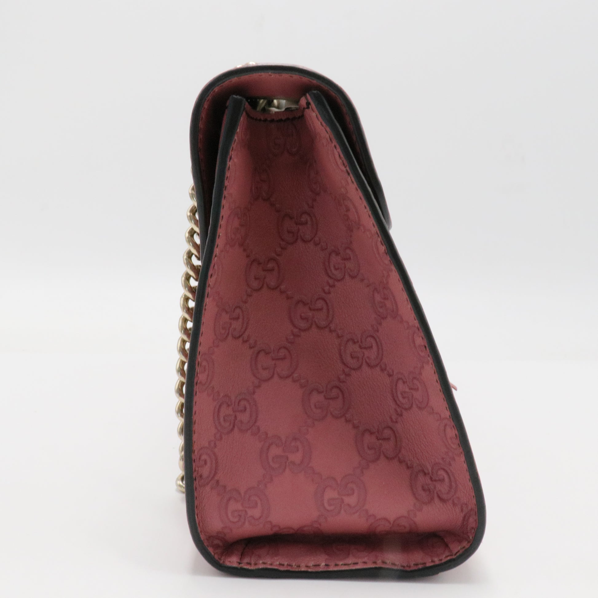 Emily Chain Flap Bag Microguccissima Leather Medium