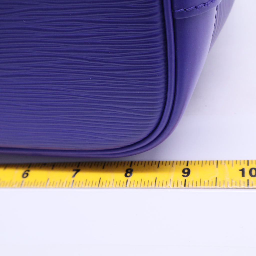 Purple Epi Leather Noe BB Bucket Bag B20780