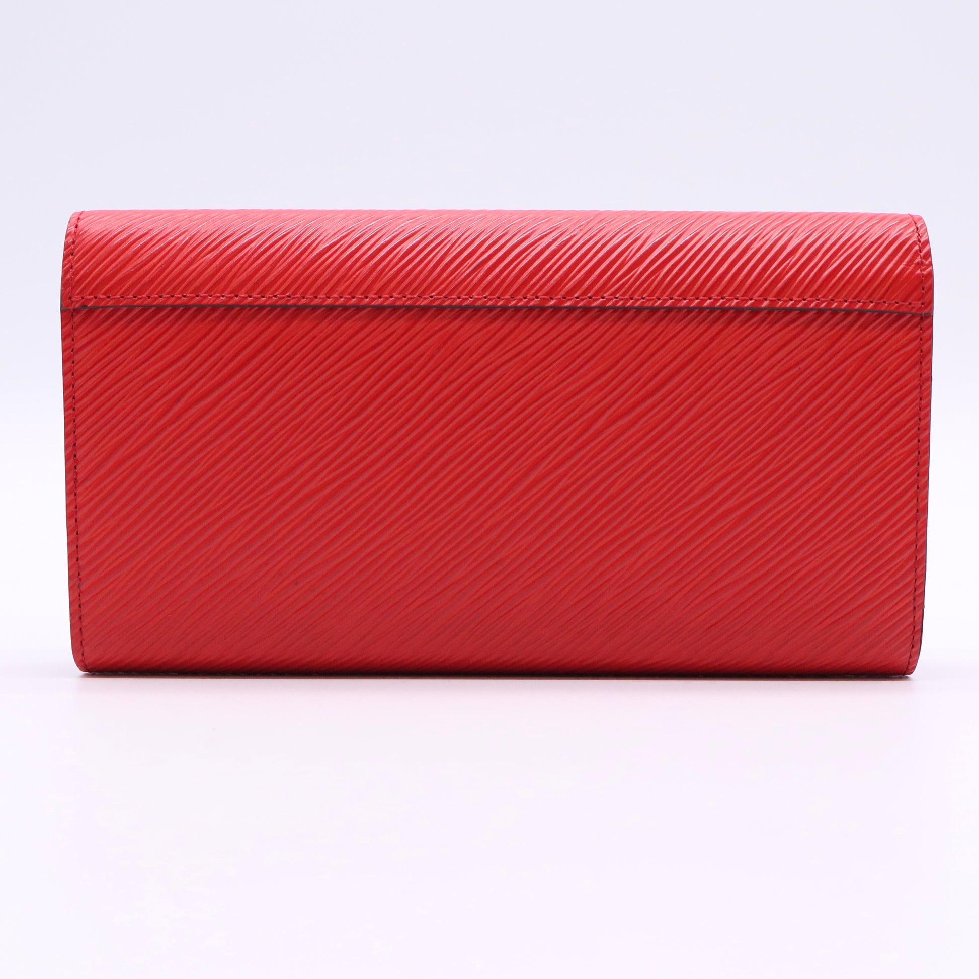 Twist Epi Leather Coquelicot Wallet twins LDJ2616