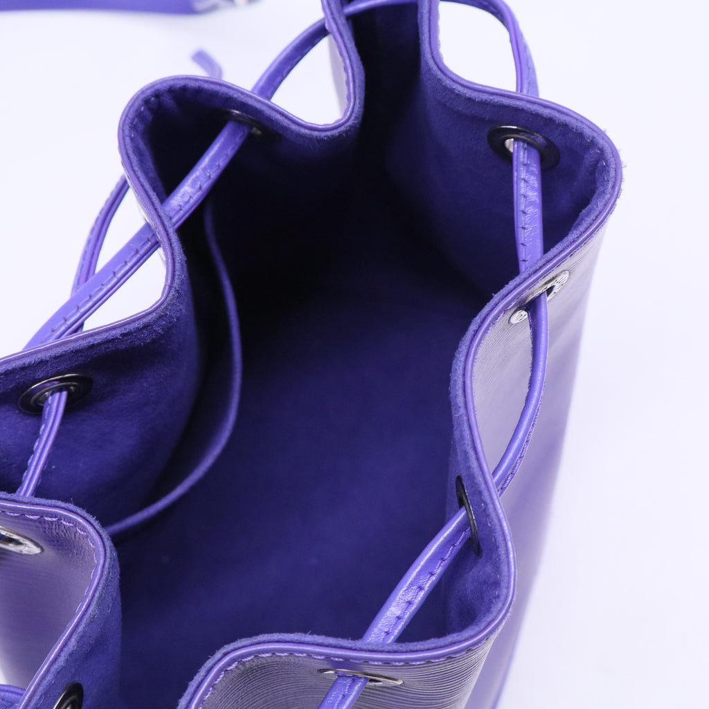 Purple Epi Leather Noe BB Bucket Bag B20780