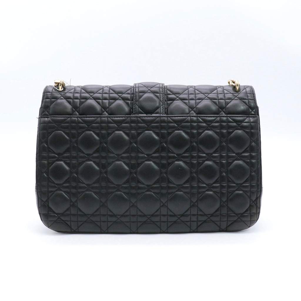 Miss Dior Flap Bag Cannage Quilt Lambskin Large twins