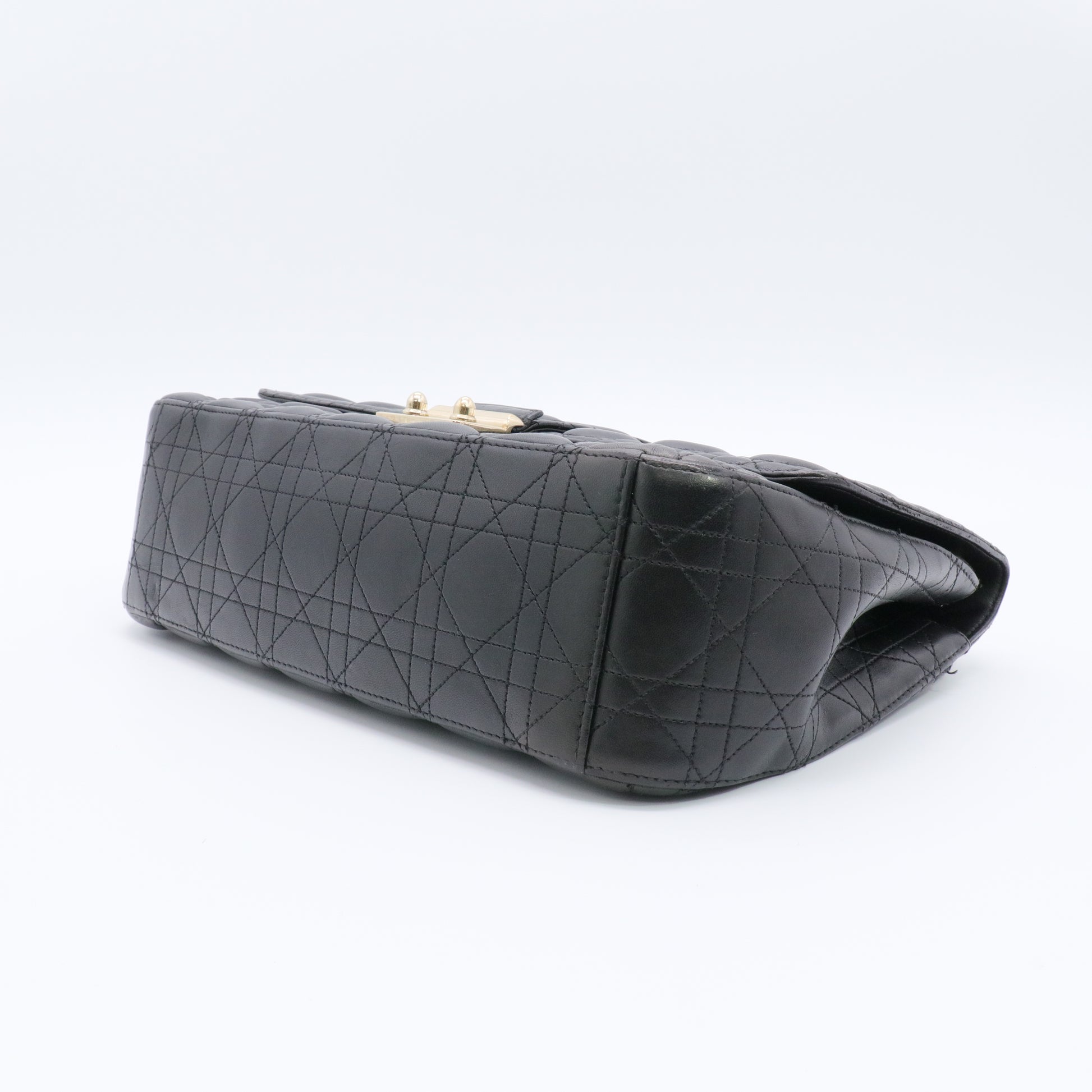 Miss Dior Flap Bag Cannage Quilt Lambskin Large twins