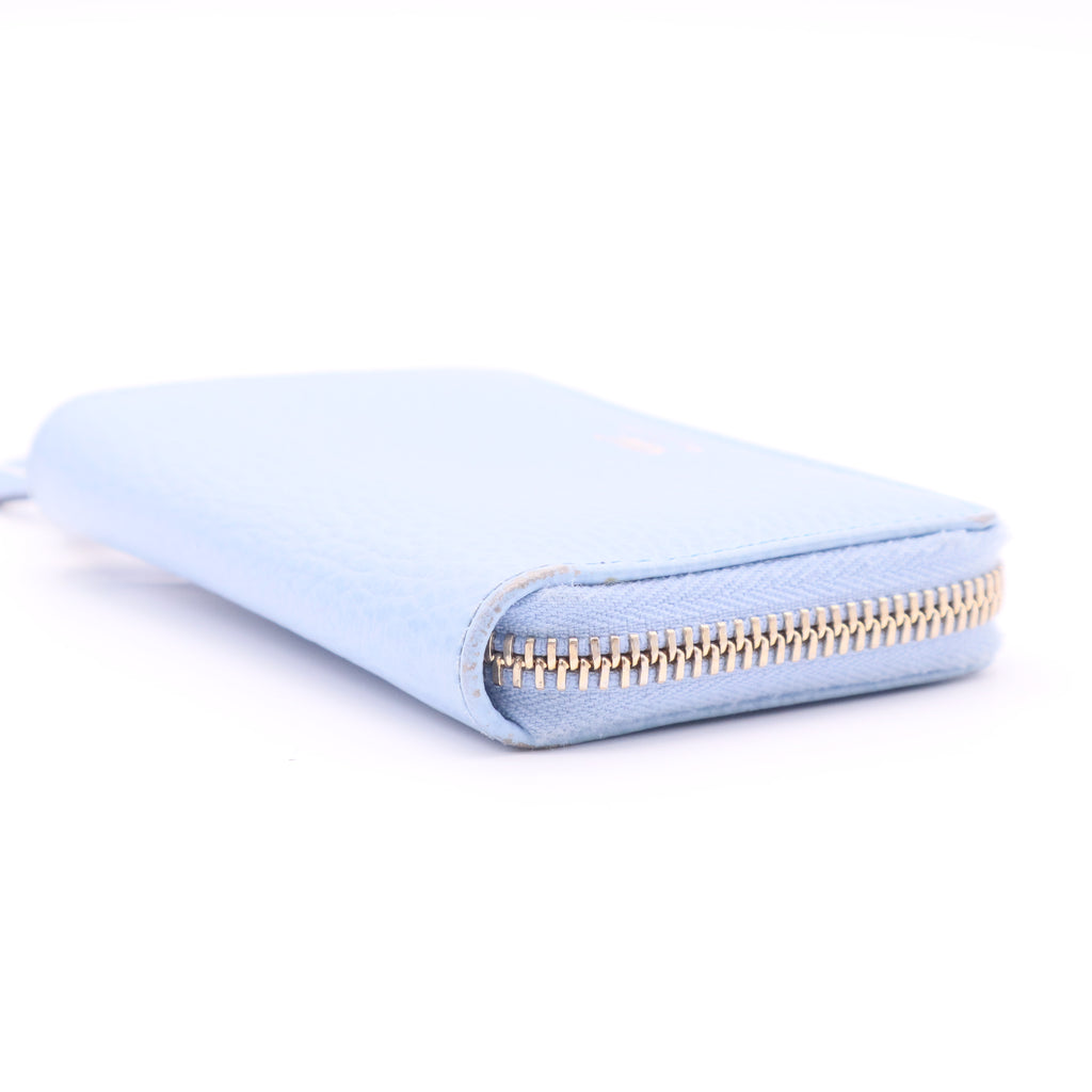 Gucci blue wallet twins