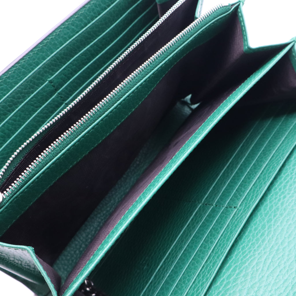 Gucci Green Leather Dionysus Small Shoulder Bag twins LDJ3929