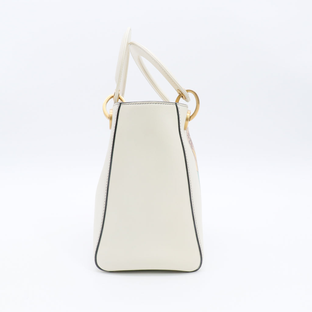 Medium Wheel of Fortune Tarot Lady Dior Bag twins