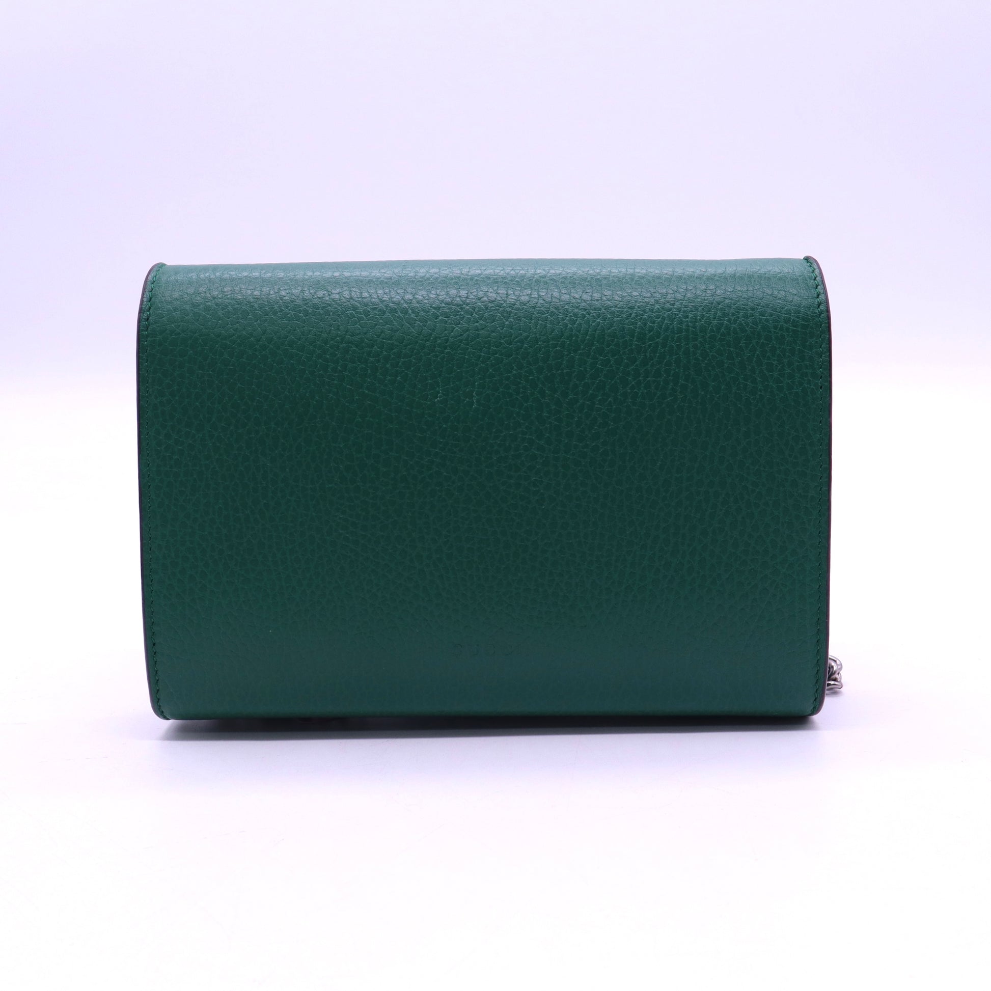 Gucci Green Leather Dionysus Small Shoulder Bag twins LDJ3929