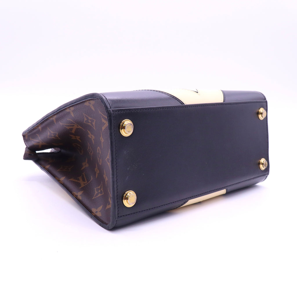 Louis Vuitton Calfskin Monogram City Steamer PM twins LDJ3973