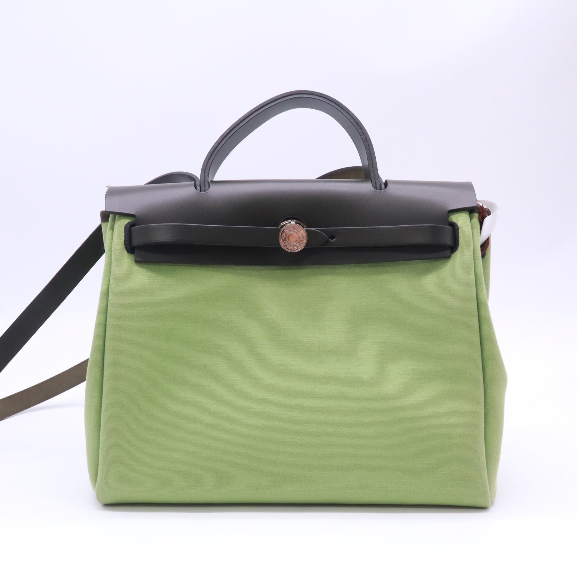 Herbag Zip Leather and Toile 31 Twins B23712