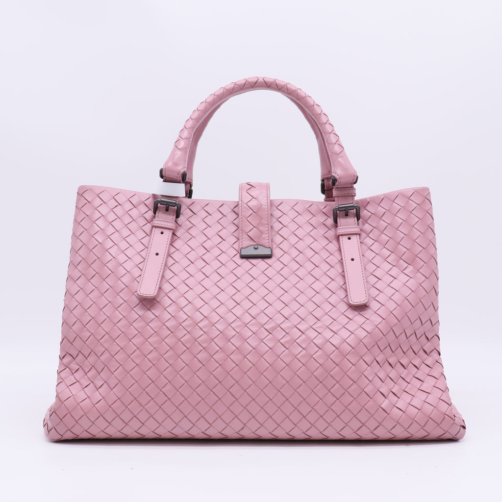 Bottega Veneta Medium Intrecciato Nappa Leather Roma Tote Bag B22875