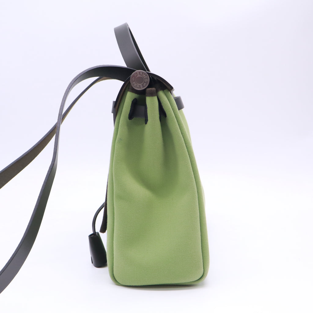 Herbag Zip Leather and Toile 31 Twins B23712