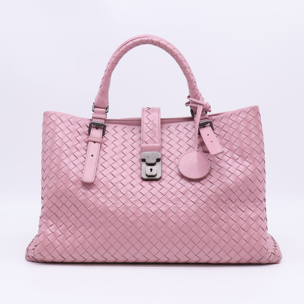 Bottega Veneta Medium Intrecciato Nappa Leather Roma Tote Bag B22875