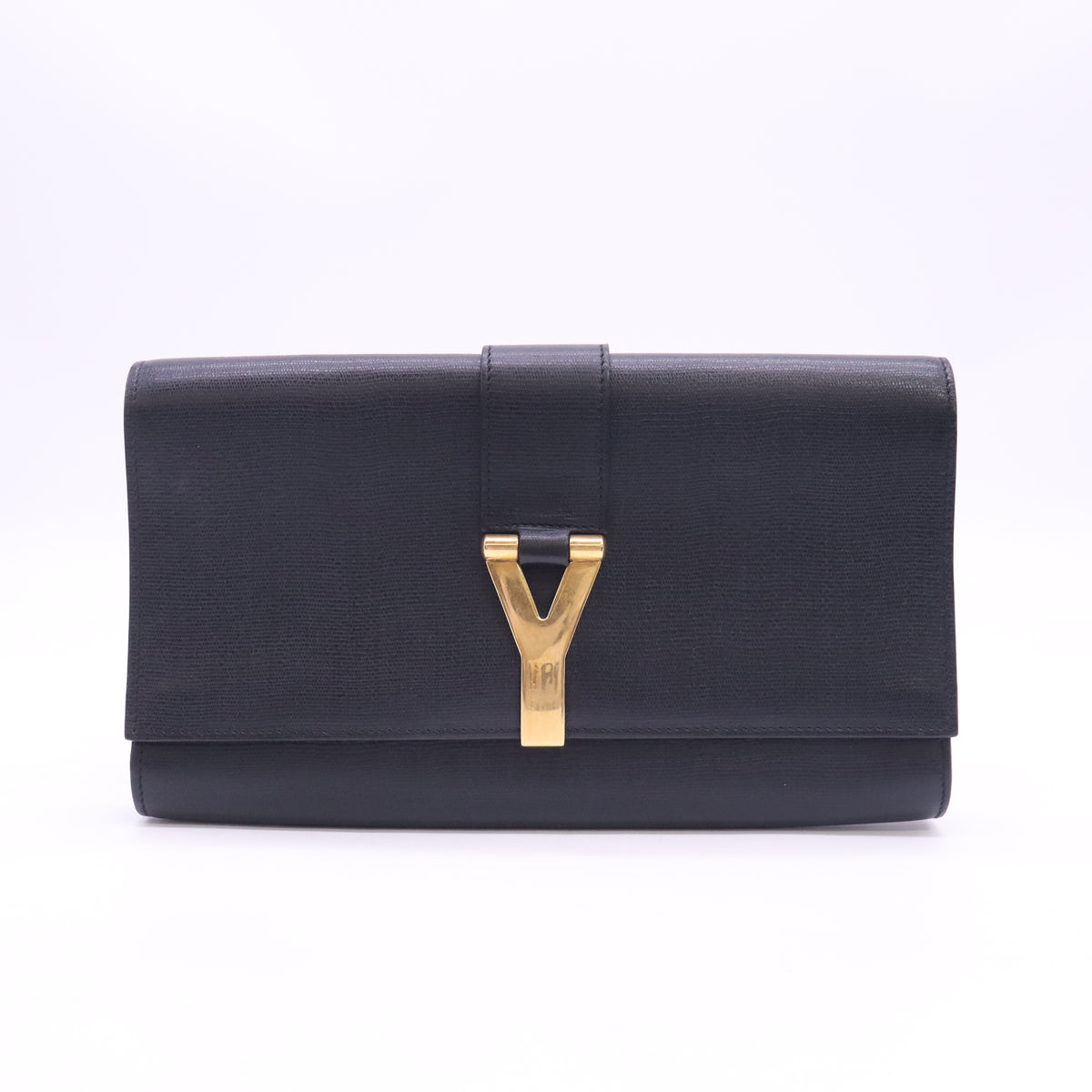 Yves Saint Laurent Leather Clutch W23554