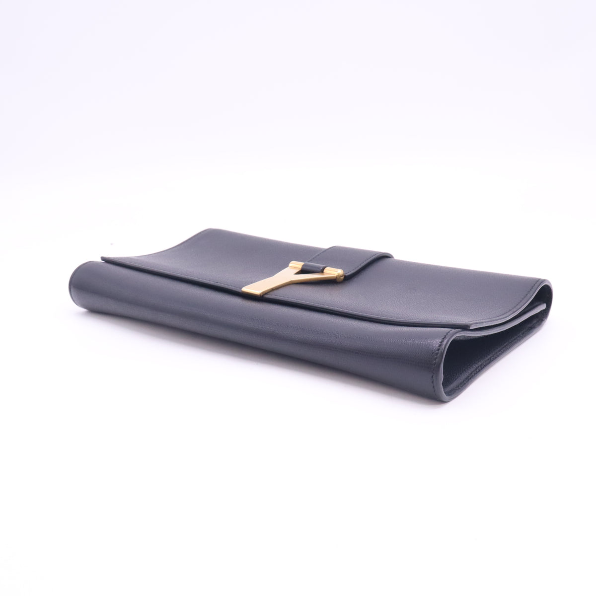 Yves Saint Laurent Leather Clutch W23554