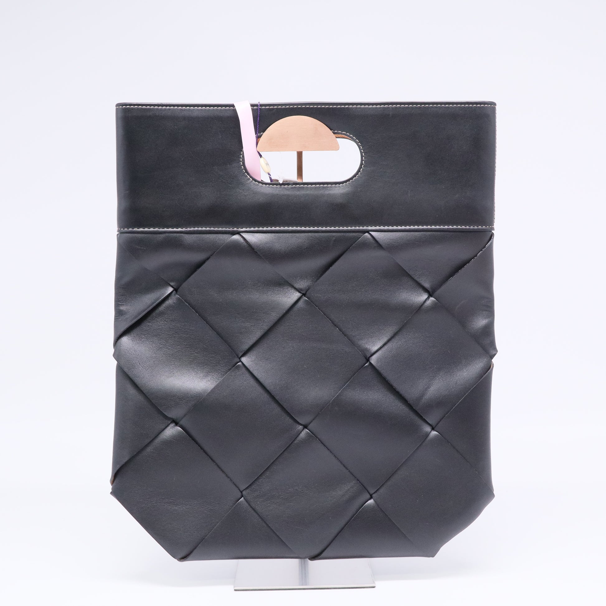 Slip Tote Maxi Intrecciato Leather Small TWINS LDJ3358