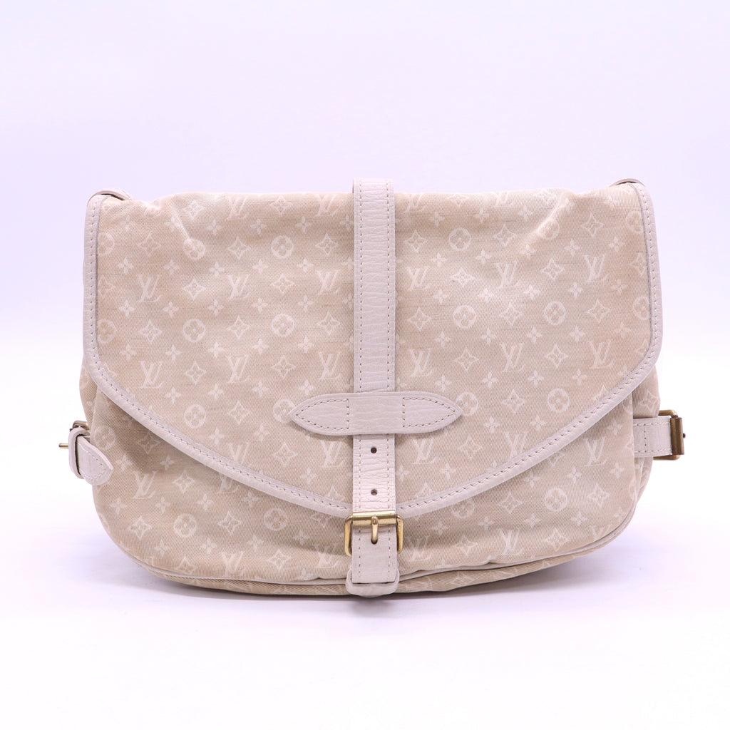 Louis Vuitton Monogram Mini Lin Saumur Dune twins LDJ3965