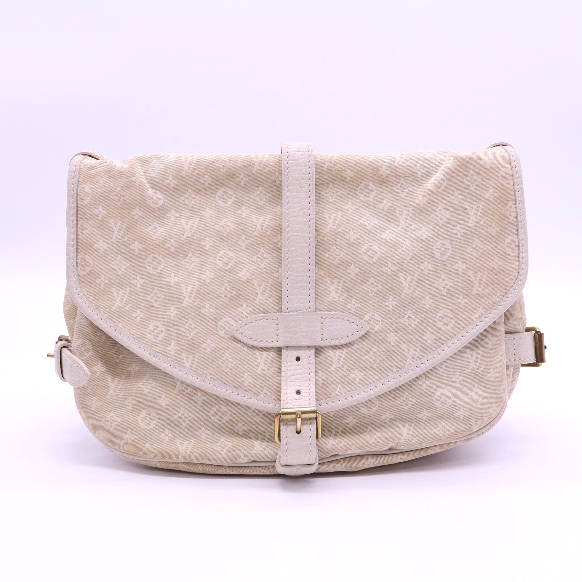 Louis Vuitton Monogram Mini Lin Saumur Dune twins LDJ3965