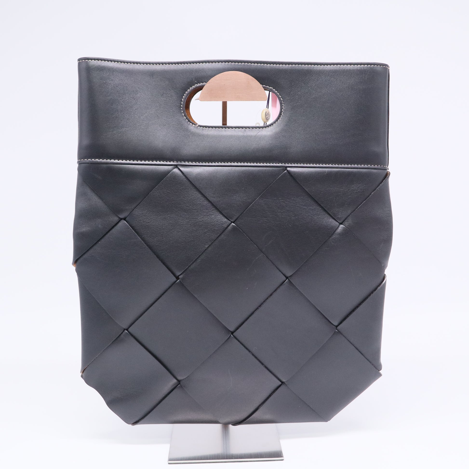 Slip Tote Maxi Intrecciato Leather Small TWINS LDJ3358