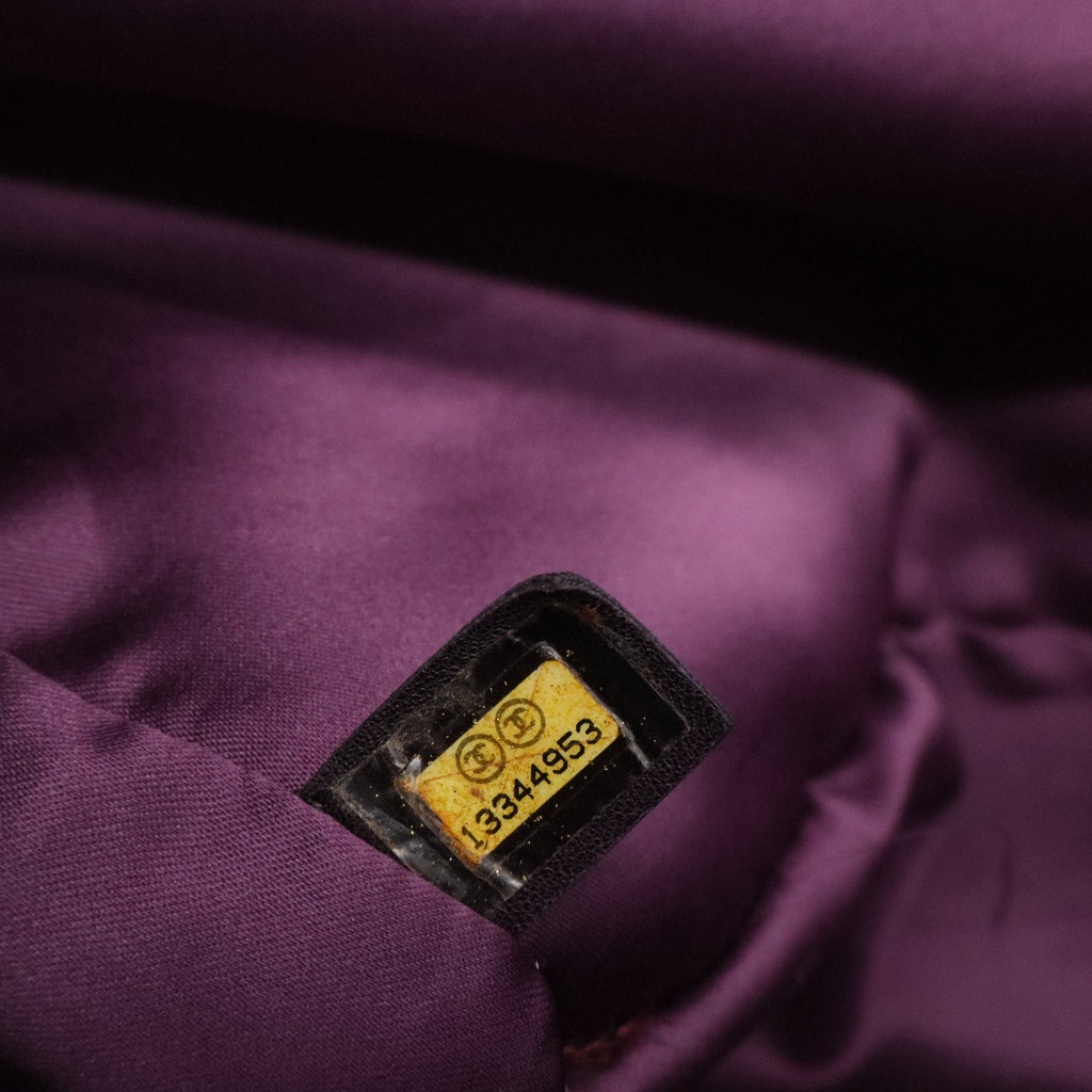 Blue Quilted Glazed Leather On-the-Road XL Tote Bag