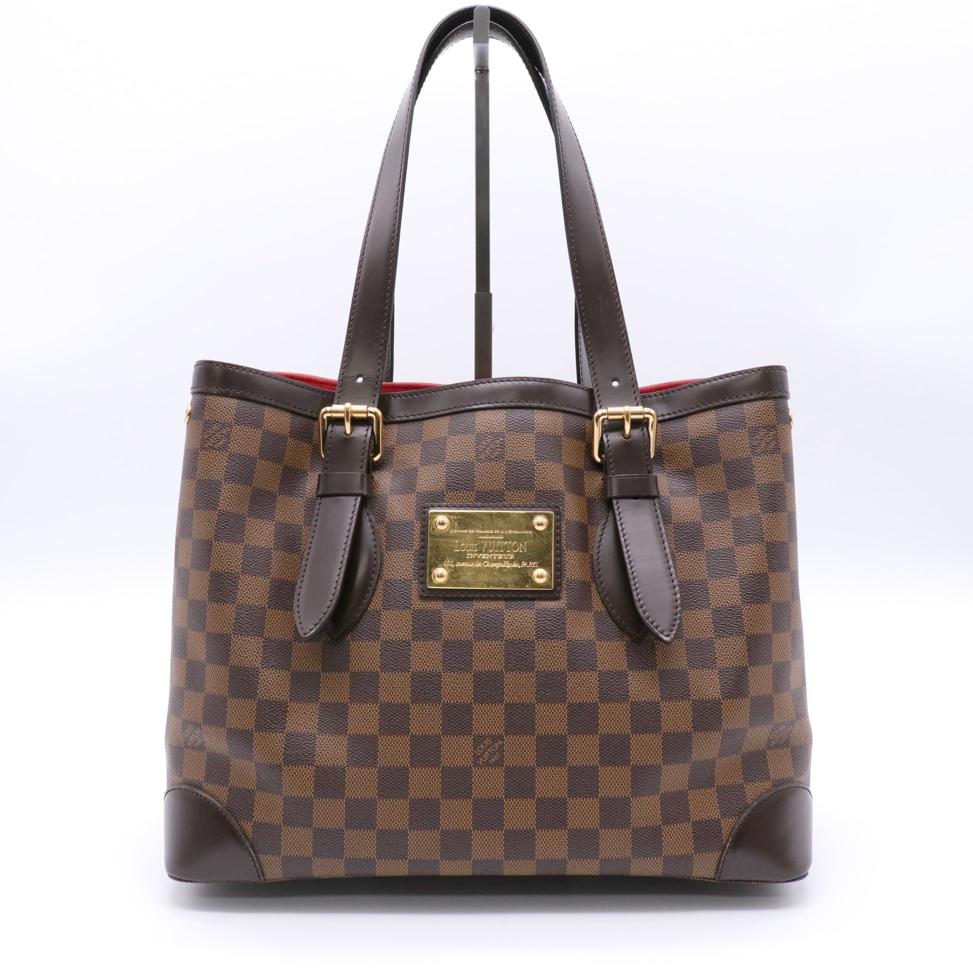Damier Canvas Hampstead MM Bag twins