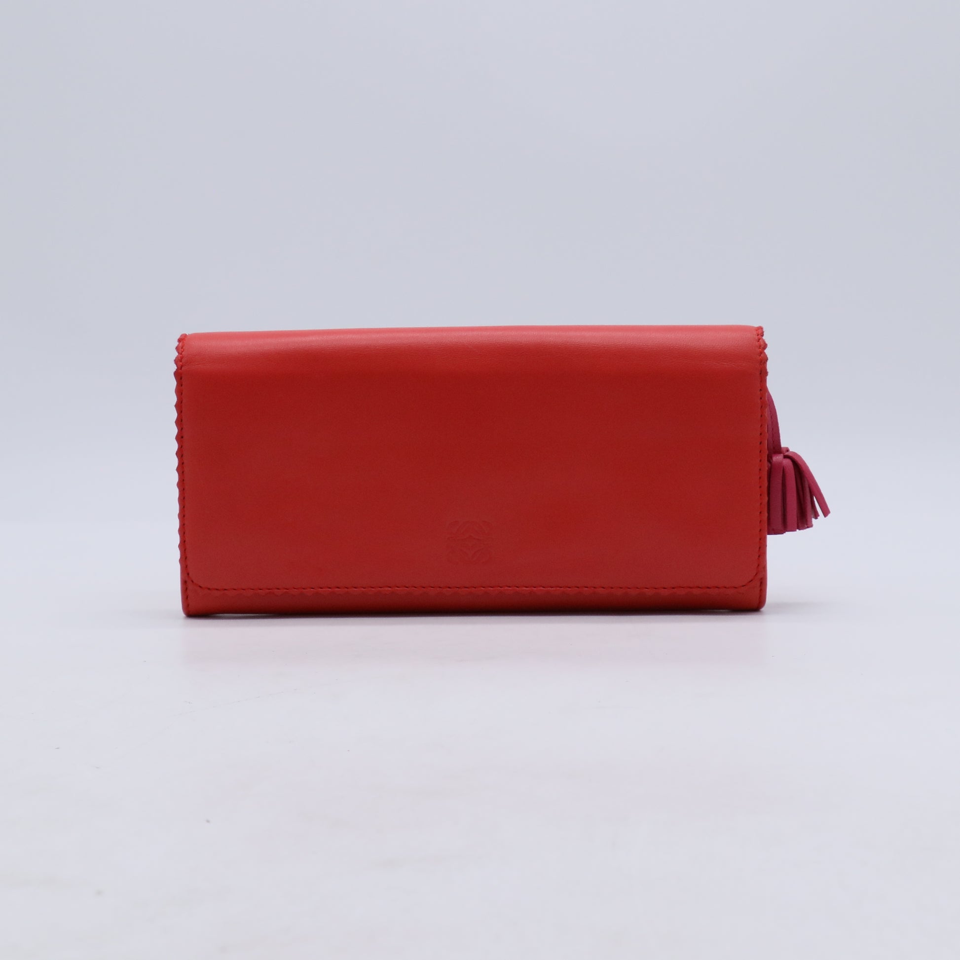 LOEWE Anagram Tassel Continental Long Wallet W21200