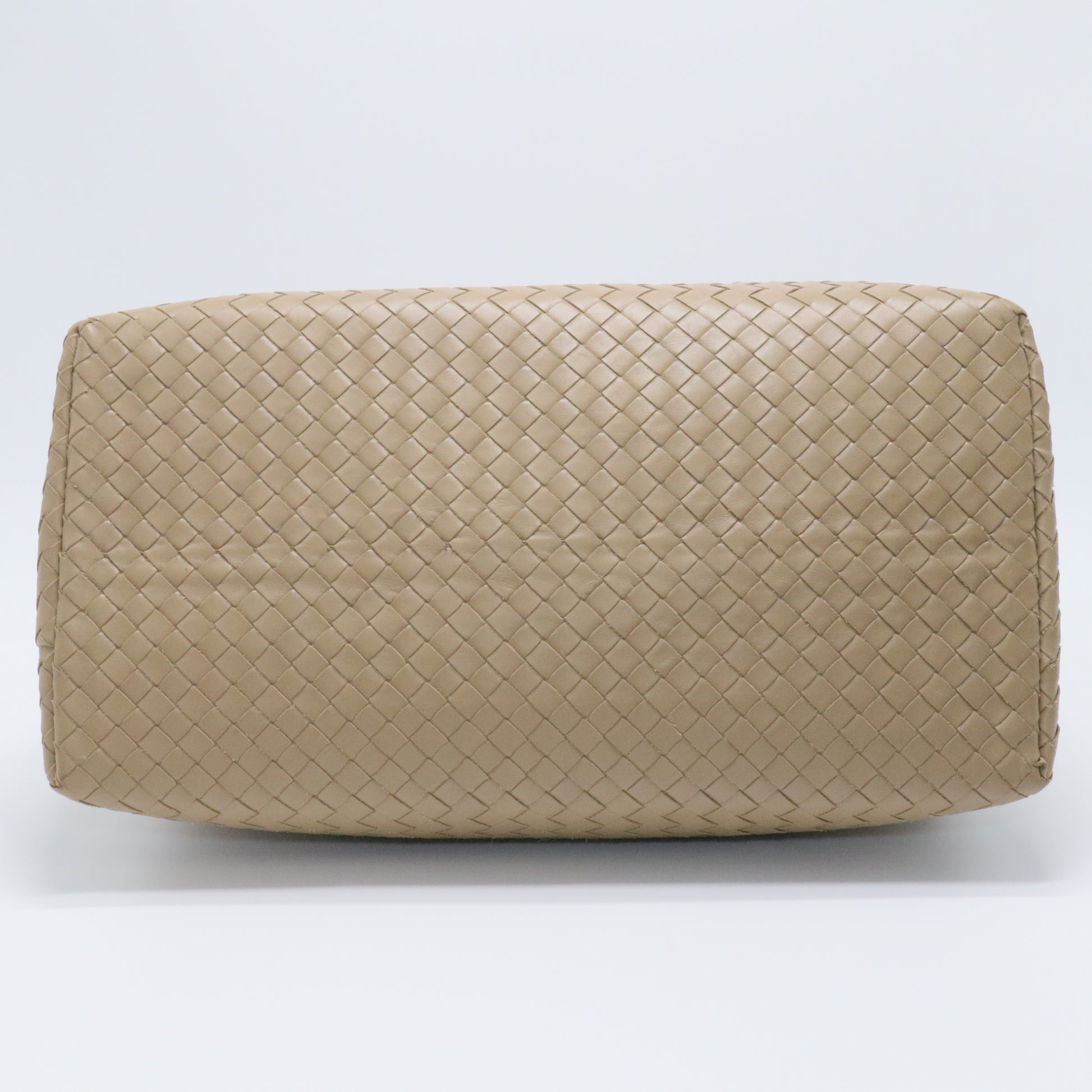 Bottega Veneta Beige Medium Nappa Intrecciato Roma Tote