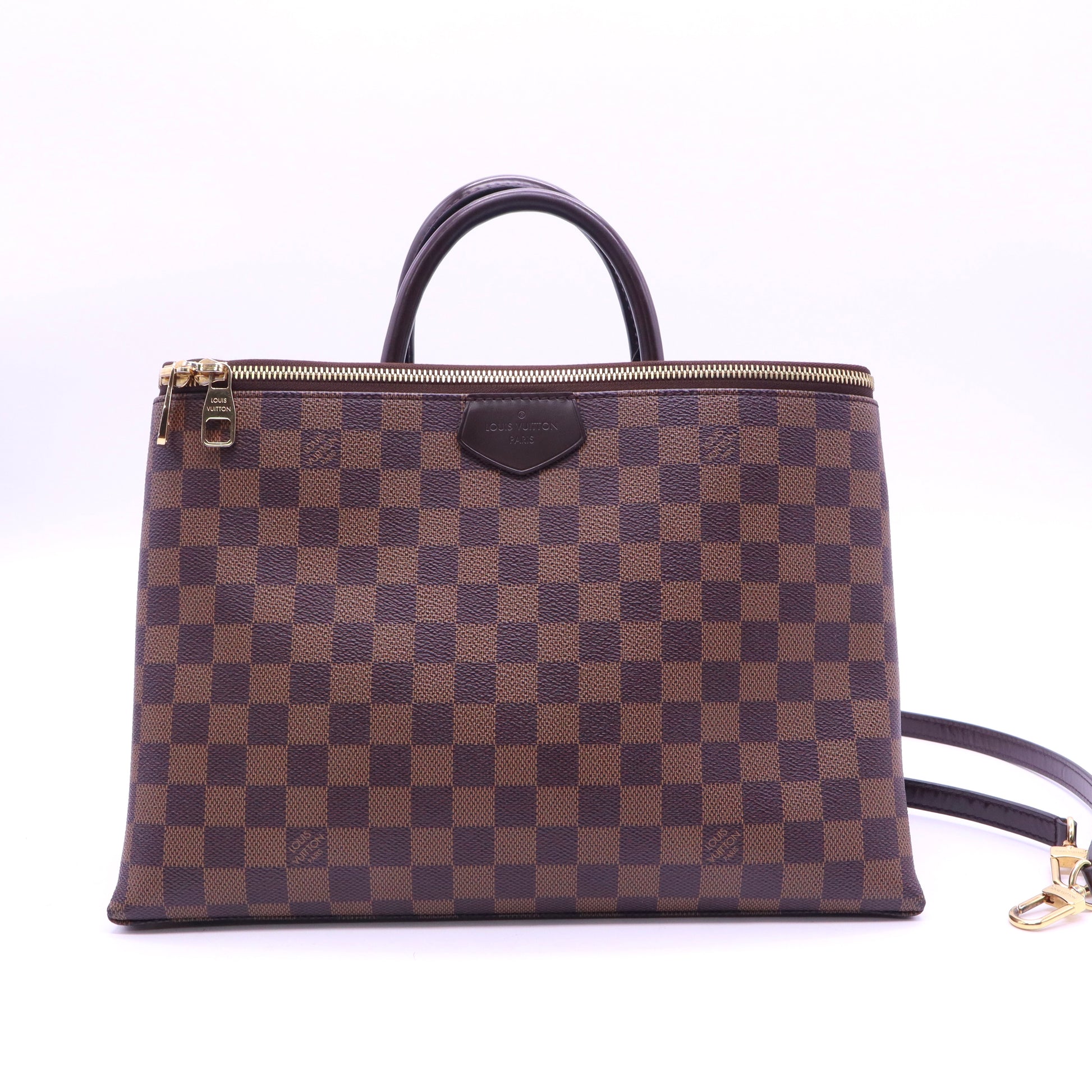 Louis Vuitton Damier Canvas Brompton Tote Bag twins LDJ3975