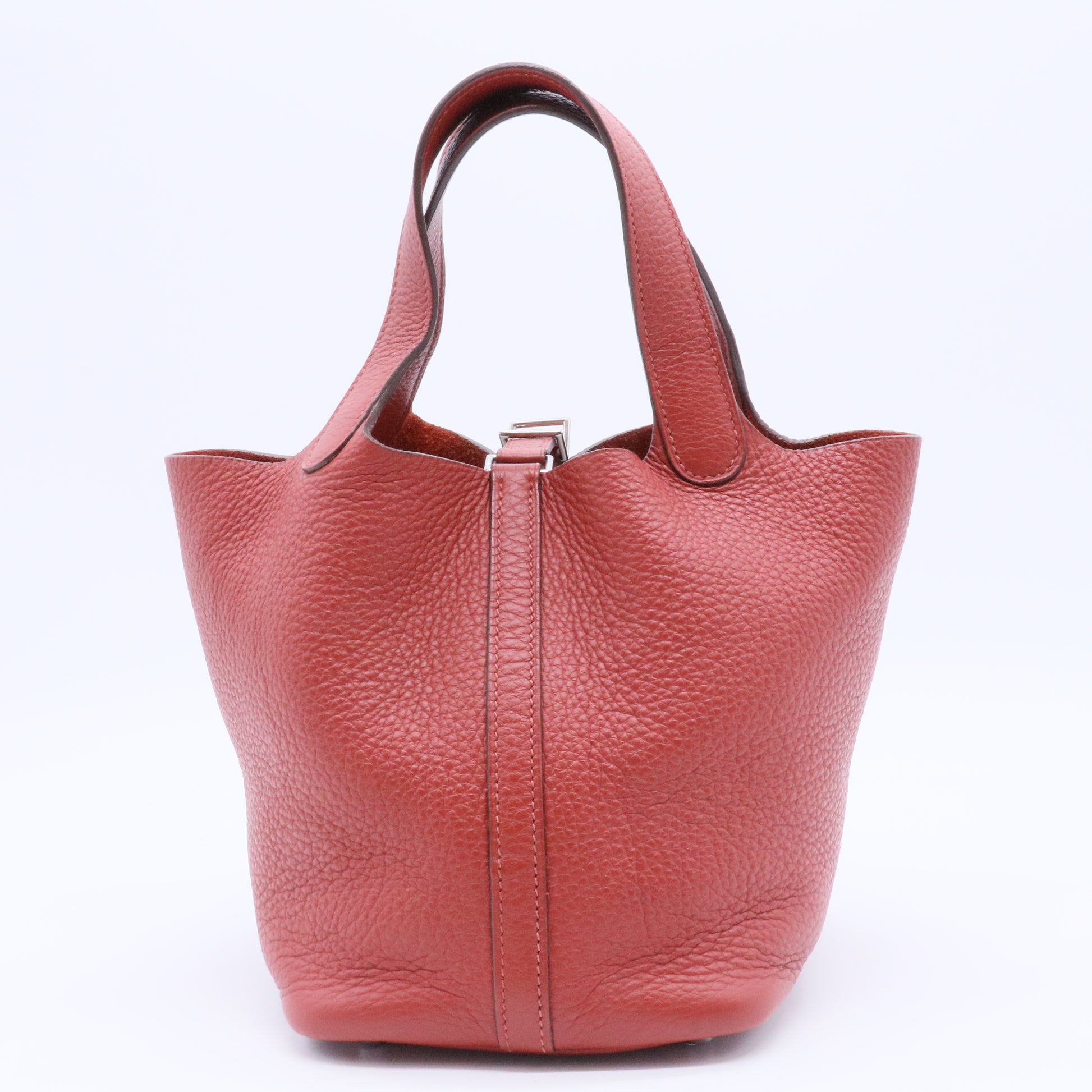 Taurillon Clemence Picotin Lock 18 PM Rose Jaipur