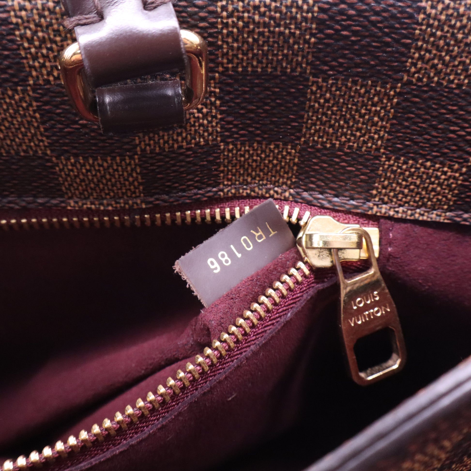 Louis Vuitton Damier Canvas Brompton Tote Bag twins LDJ3975