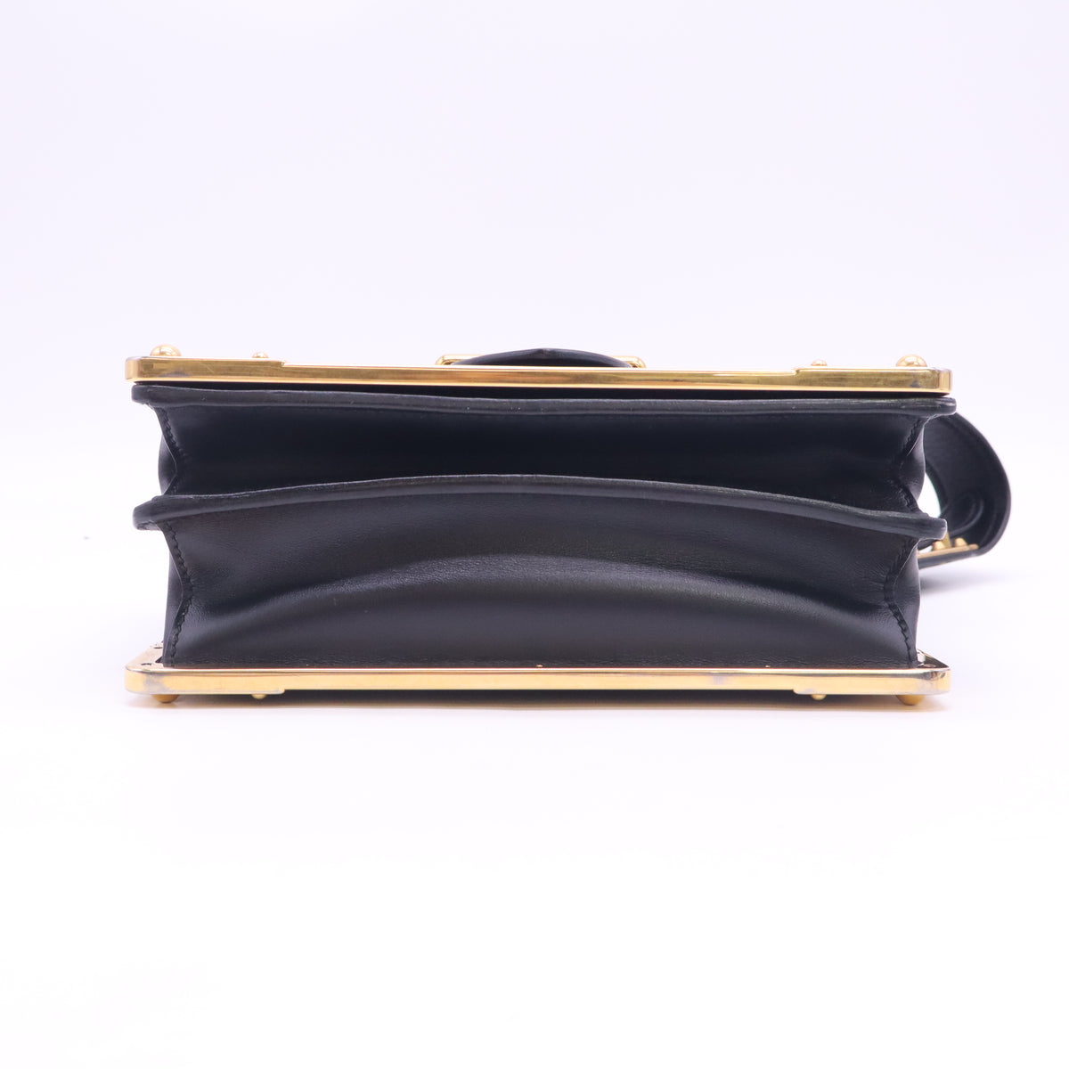 Prada City Calf Saffiano Cahier Bag Black B24734