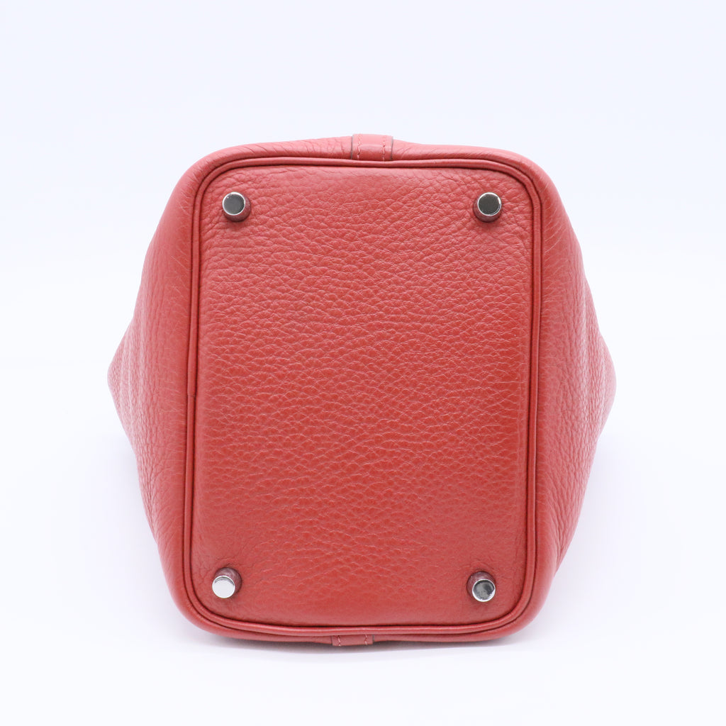 Taurillon Clemence Picotin Lock 18 PM Rose Jaipur